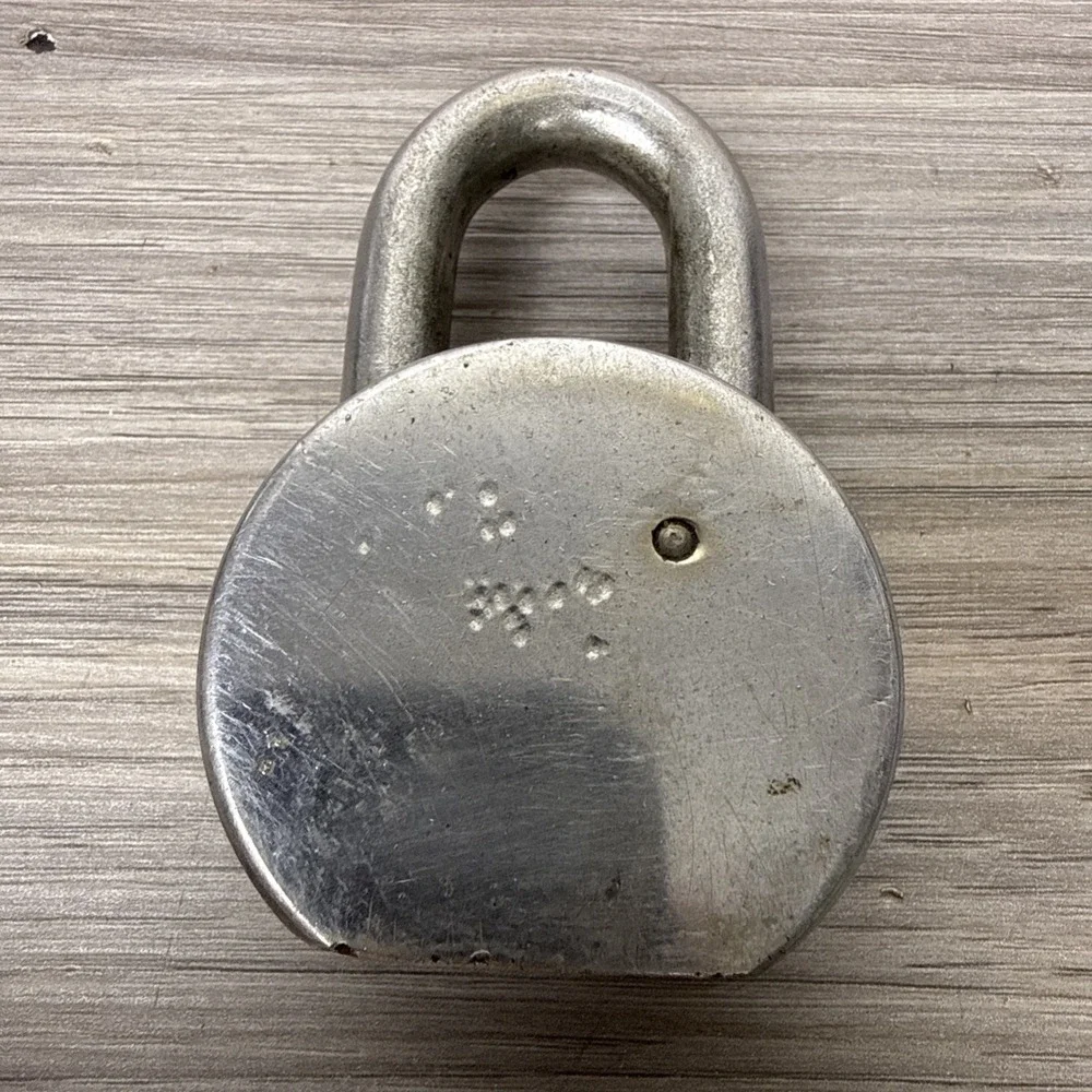American USA HARDENED Lock Series 600 Padlock / Works / 1 Key
